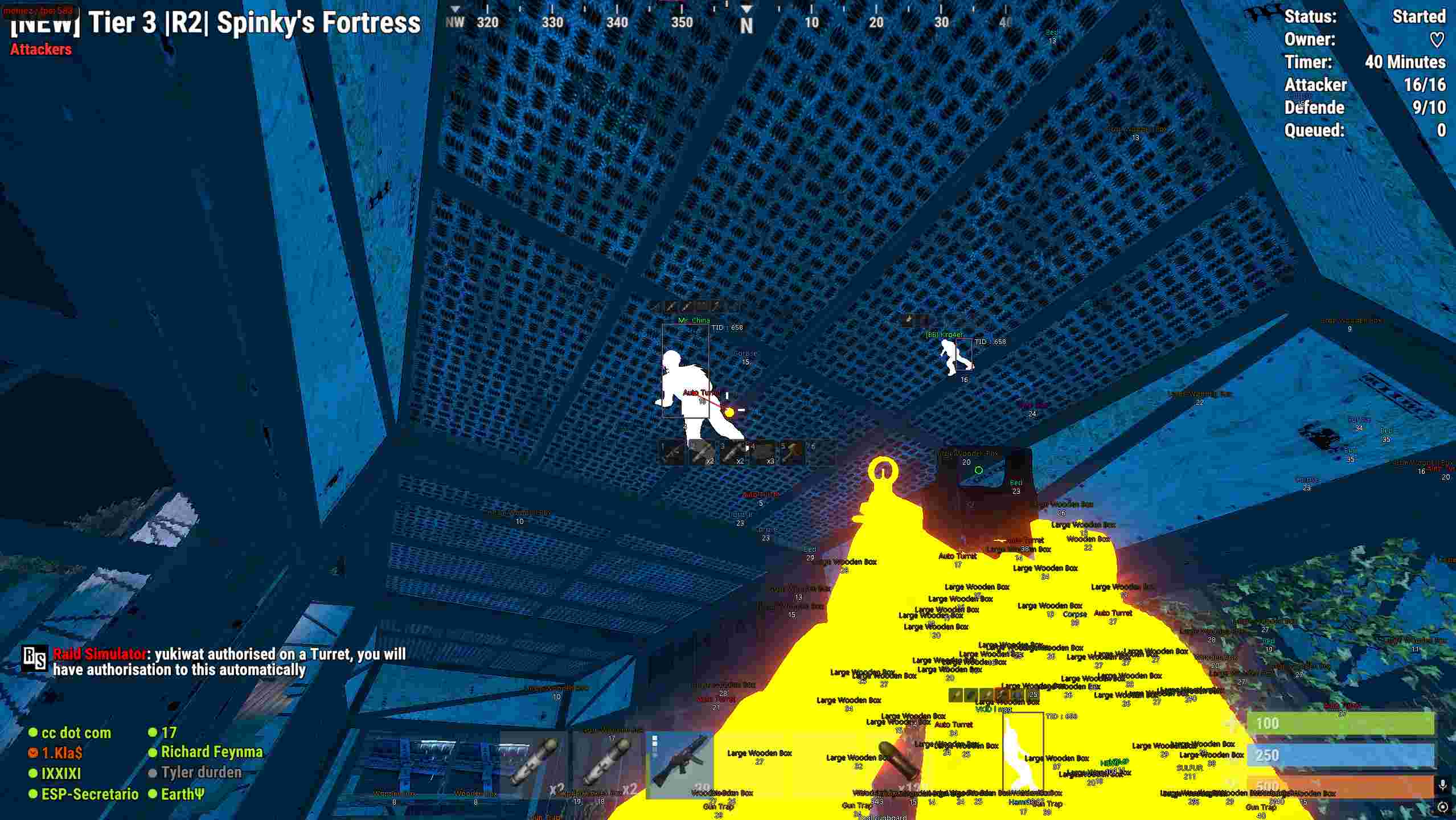 Скриншот чита Memez External для Rust - 3